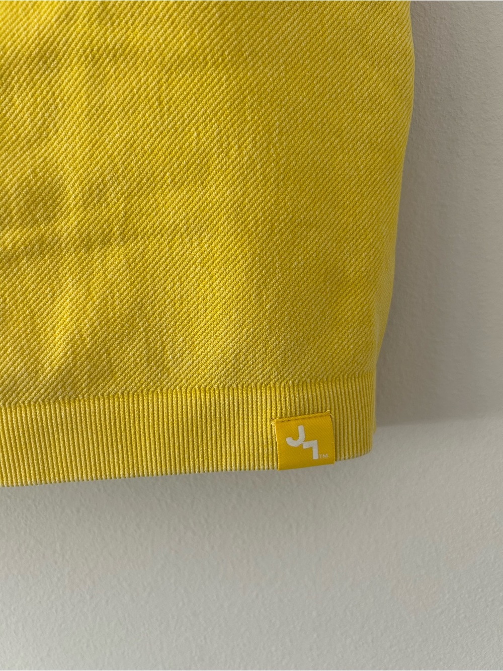 JoyLab Bright Yellow Ribbed Athletic Tank Women’s Size Medium (NWT) - Picture 5 of 8